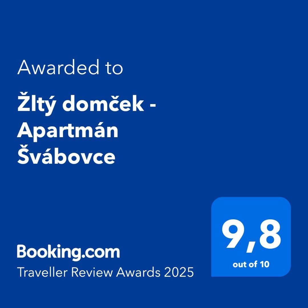 Žltý domček - Apartmán Švábovce Exterior foto